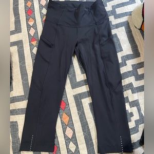 Lululemon Fast and Free Crop II Nulux Leggings 19”